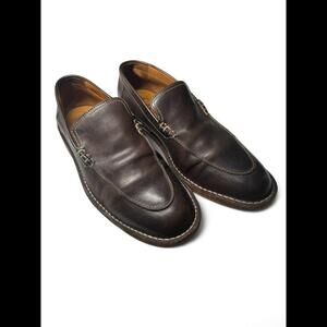 Cole Haan Brown Leather Slip On Loafers Shoes Men Size 8 CO7213